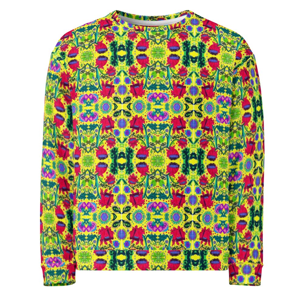 Abstract Poppy Flowers Unisex Sweatshirt product image (4)