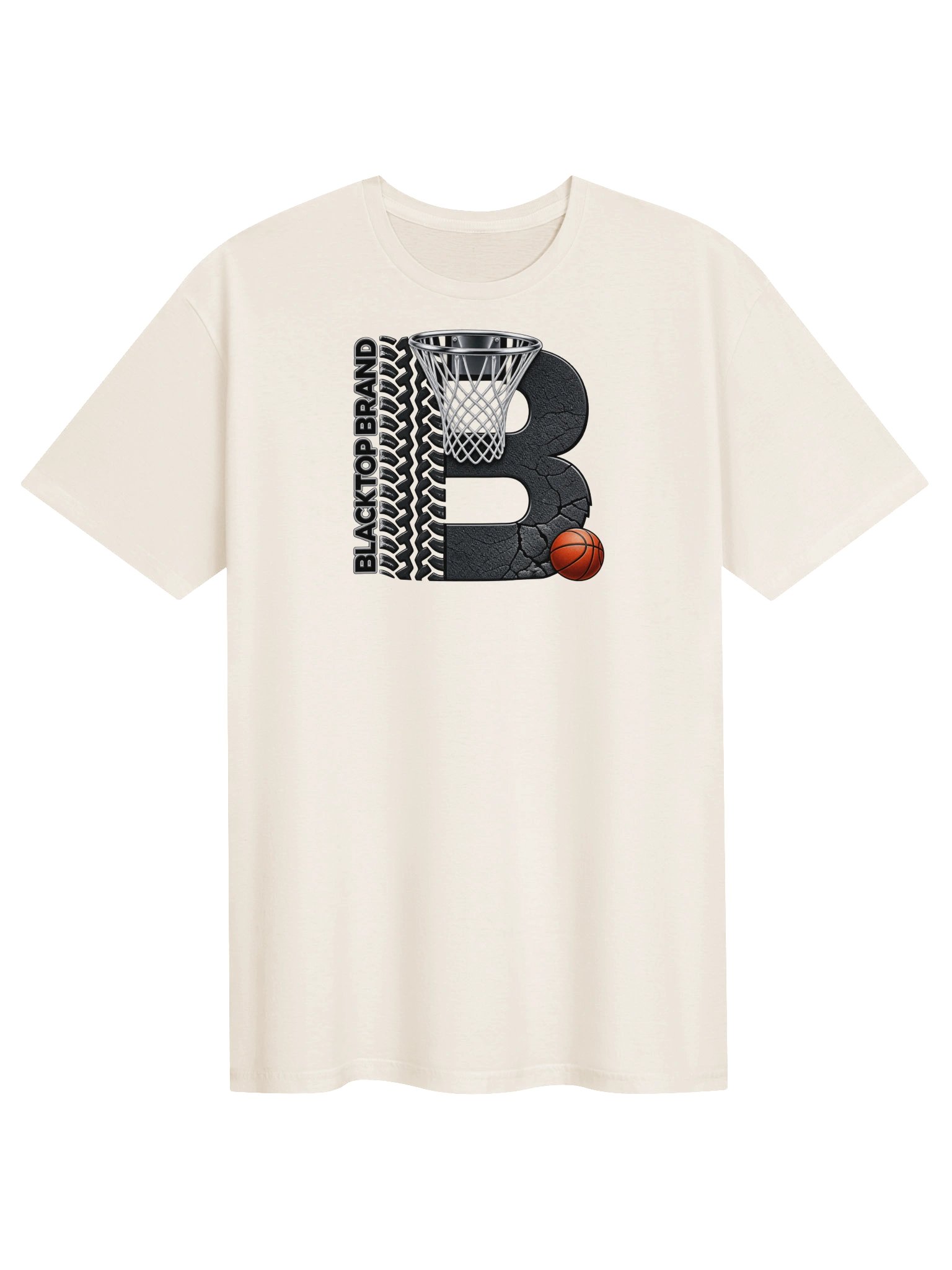 Blacktop Brand Basketball Logo Tee product image (1)