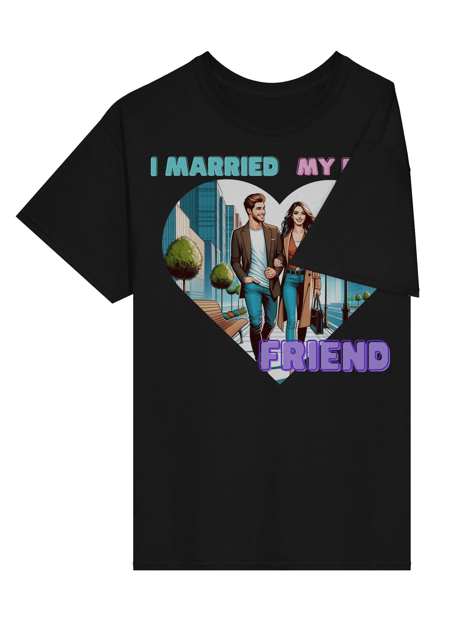 Urban Love Heart T-Shirt product image (3)