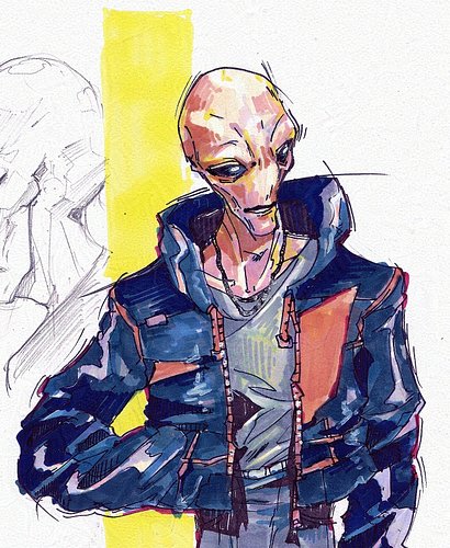 Ummm helloooo who's that?~

Verge single-handedly sold me XCOM: Chimera Squad. So naturally, I played dress up and gave him m...