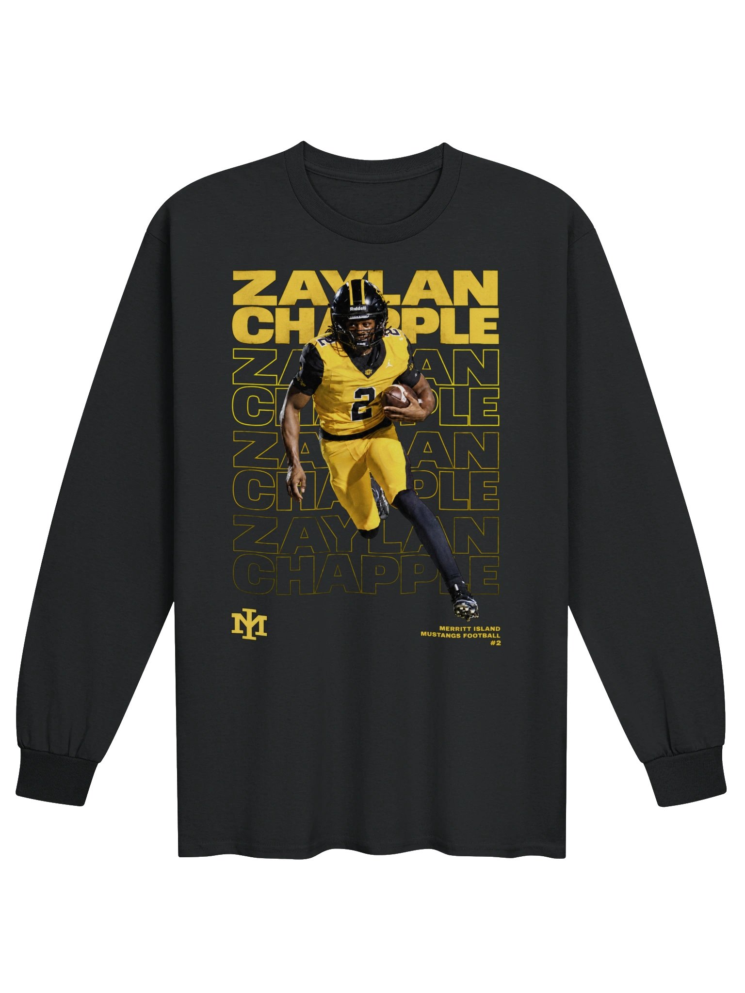 Zaylan Chapple #2 — Name Stack Long Sleeve product image (3)