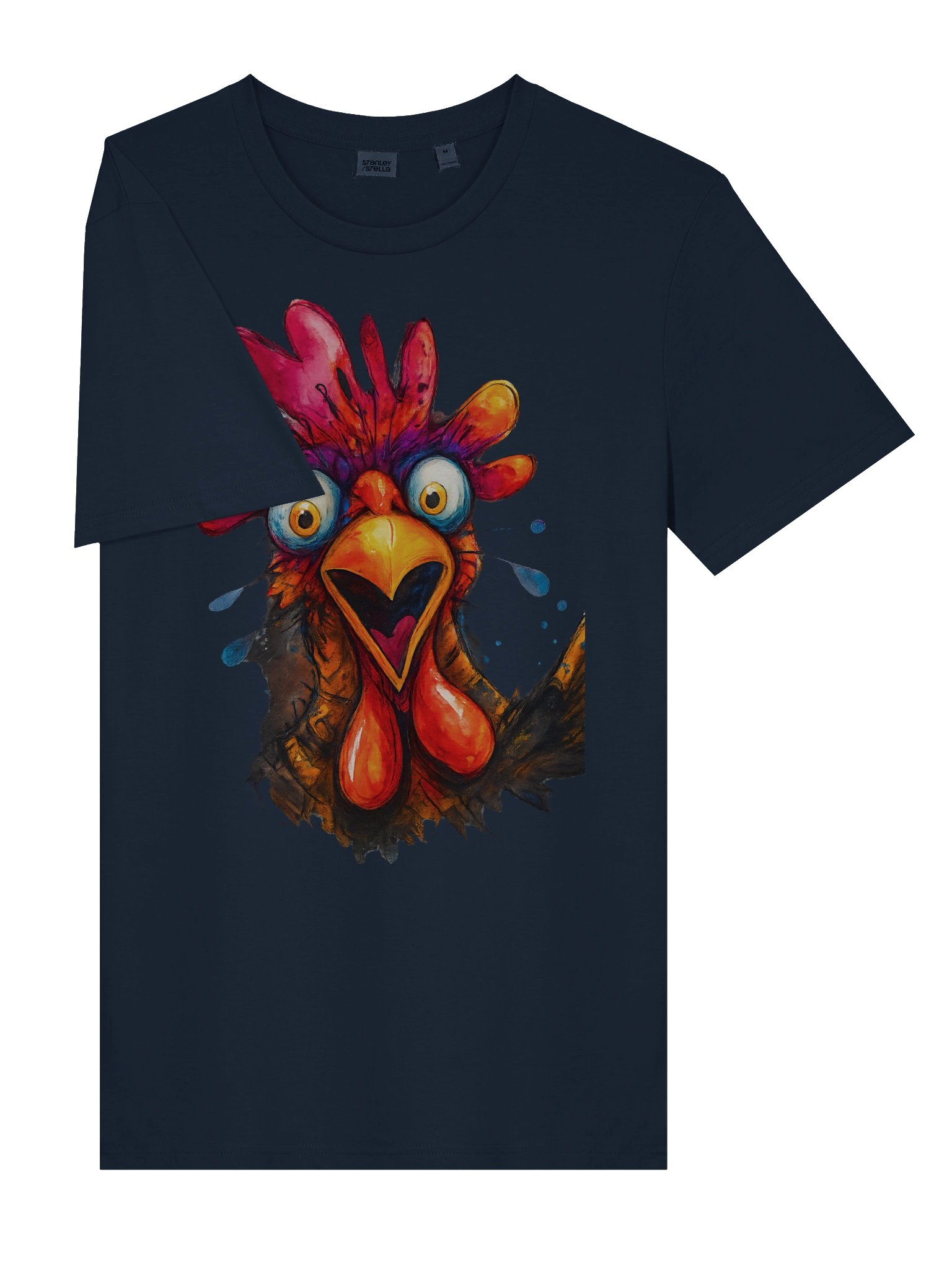 Surprised Clucker Organic Tee product image (40)