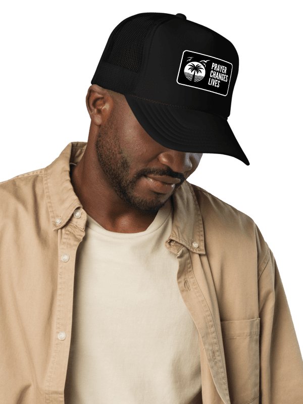 Prayer Changes Lives Trucker Hat | Prayer changes lives product image (1)