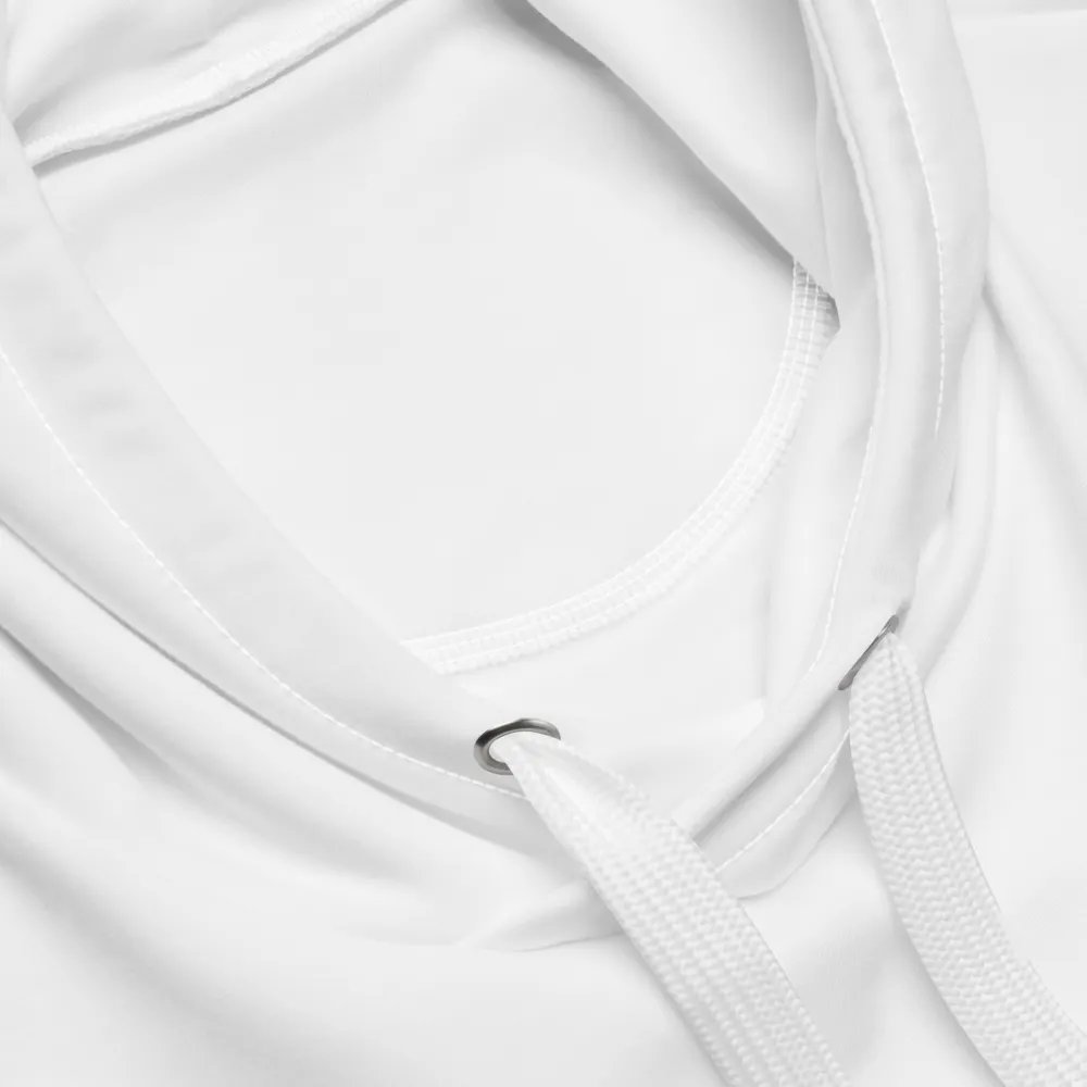 White Recycled Unisex Hoodie product image (3)