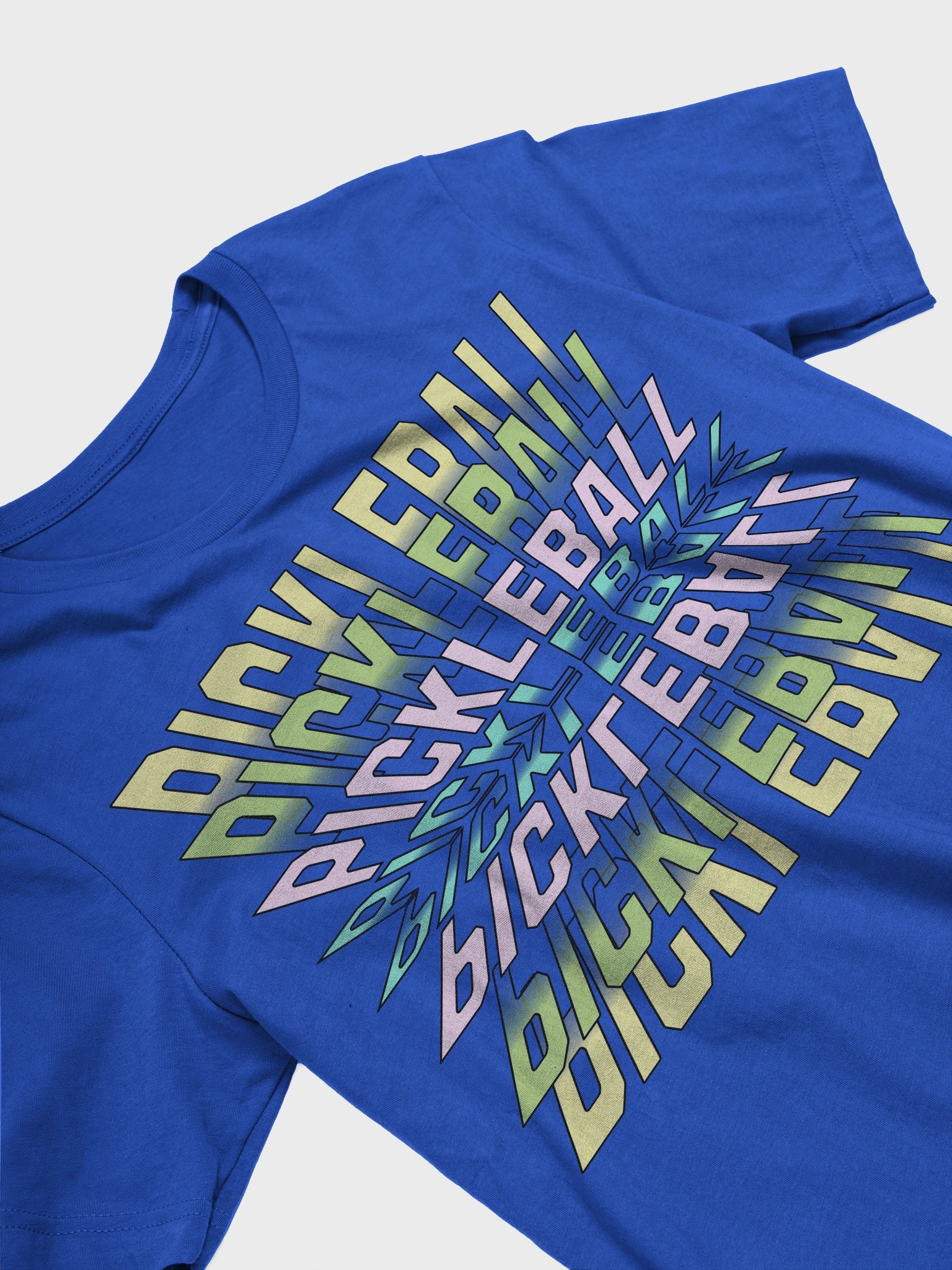 Pickleball Stacked Typography Tee product image (8)