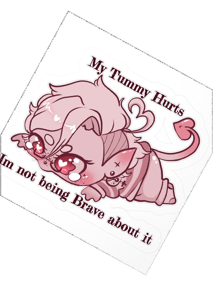 tummy hort (sticker) product image (4)