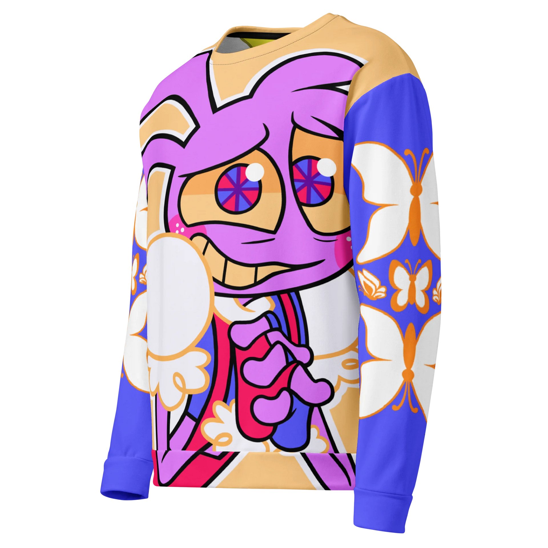 A Little Bit Bad - JAMMI All Over Longsleeve (Yellow/Blue) product image (3)
