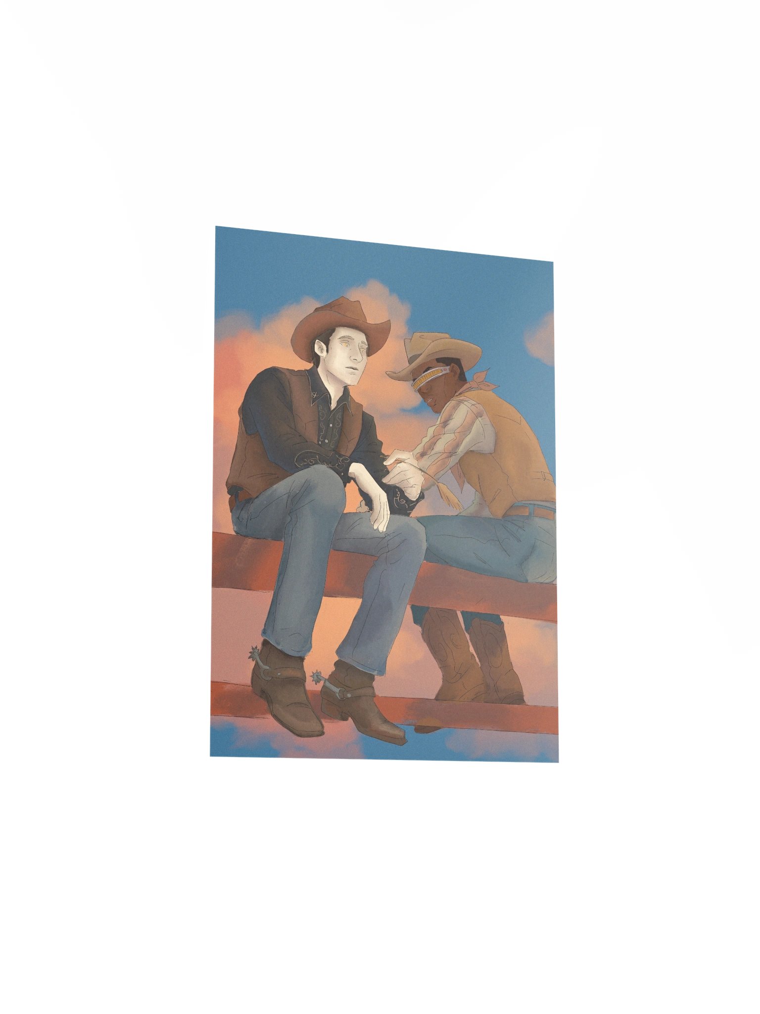Partners at Sundown Print product image (3)