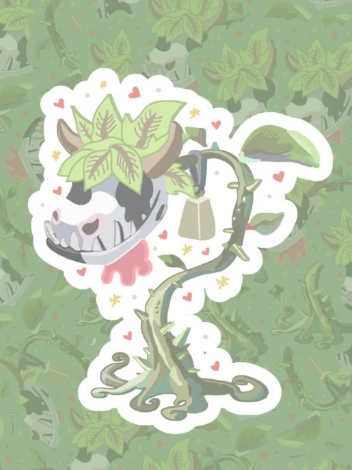 Cowplant Sticker product image (1)