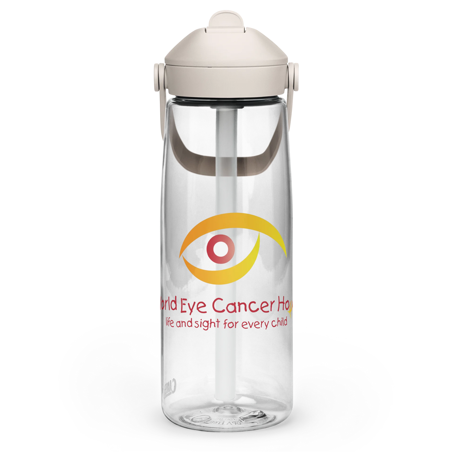WE C Hope Logo - Flip Straw Water Bottle product image (1)