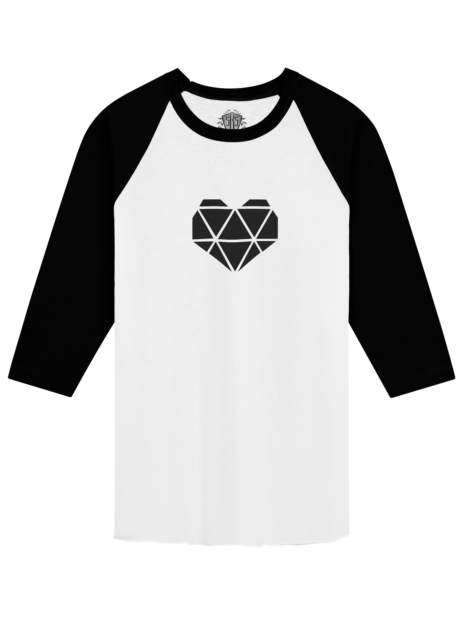 SKS BB Tee Black Sleeve Black Heart product image (1)