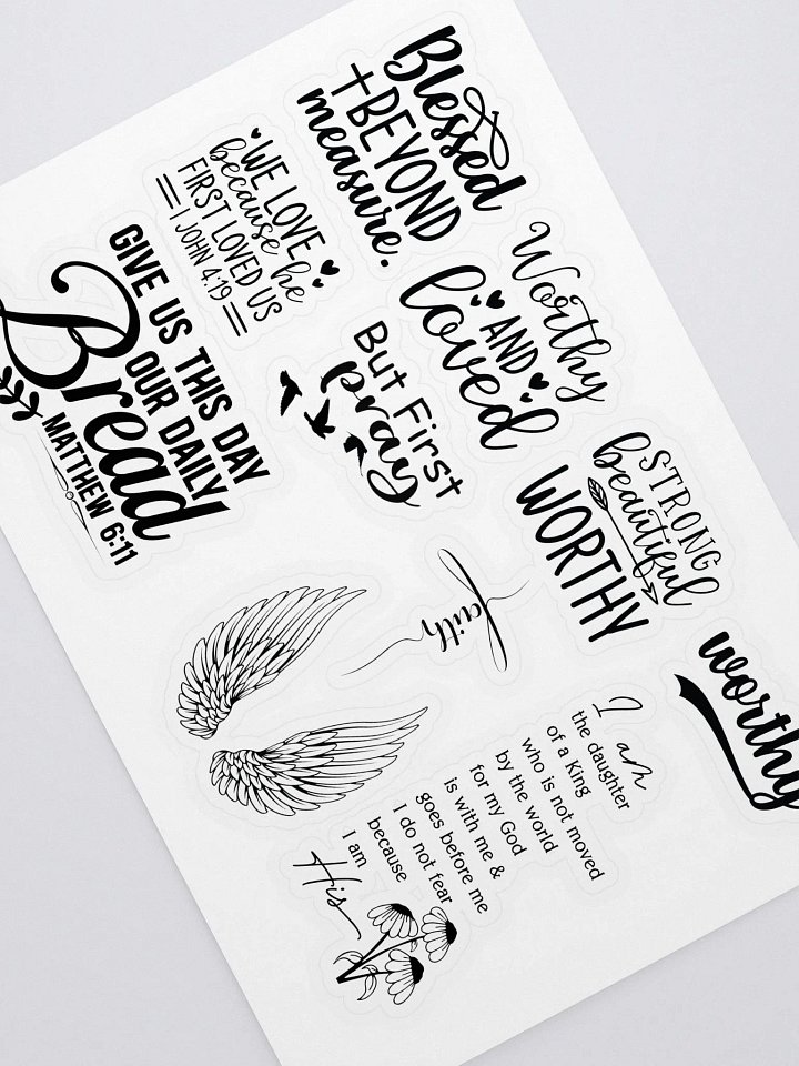 Assorted Christian Stickers product image (1)