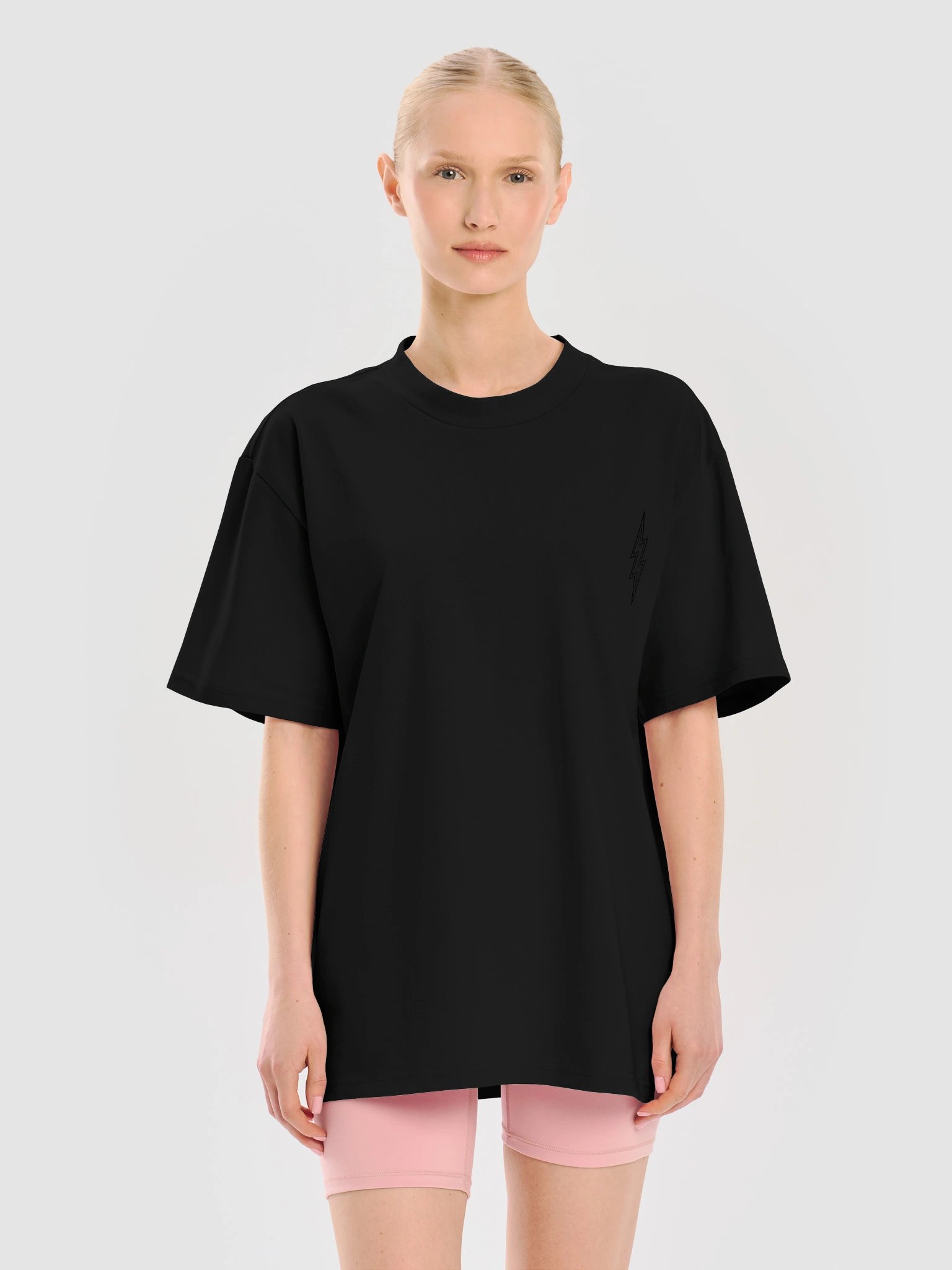 Haven Lightning Bolt Unisex Tee | Minimal Tattoo-Inspired Shirt product image (36)