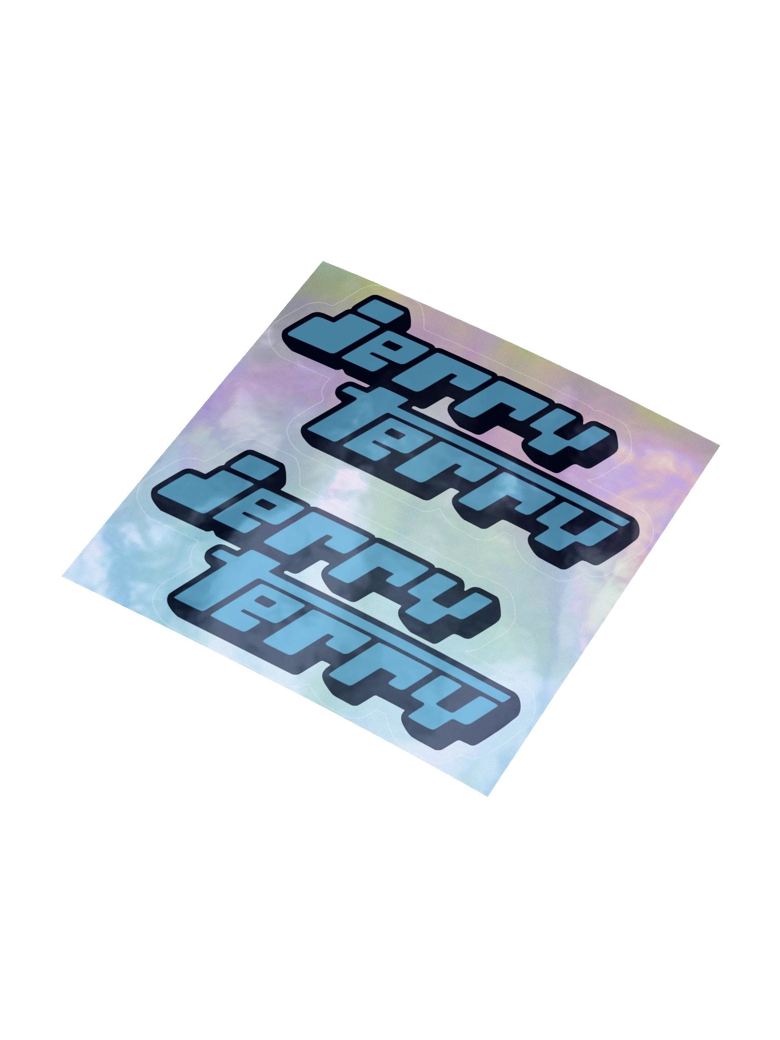 JerryTerry Holographic Sticker (x2) product image (3)