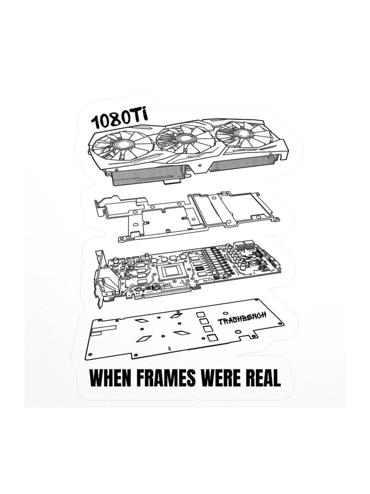 When Frames Were Real Sticker product image (1)