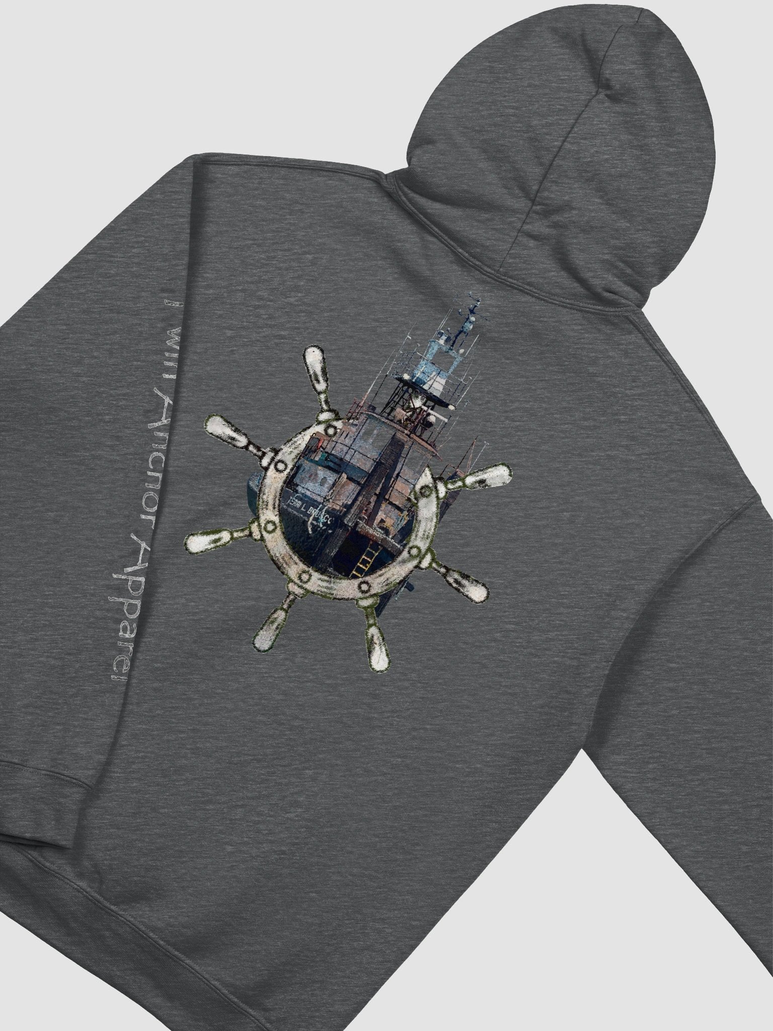 Ship Wheel & Tug Terri L. Brusco – Maritime Heritage | Twin Anchor Apparel AB Watch Line product image (1)
