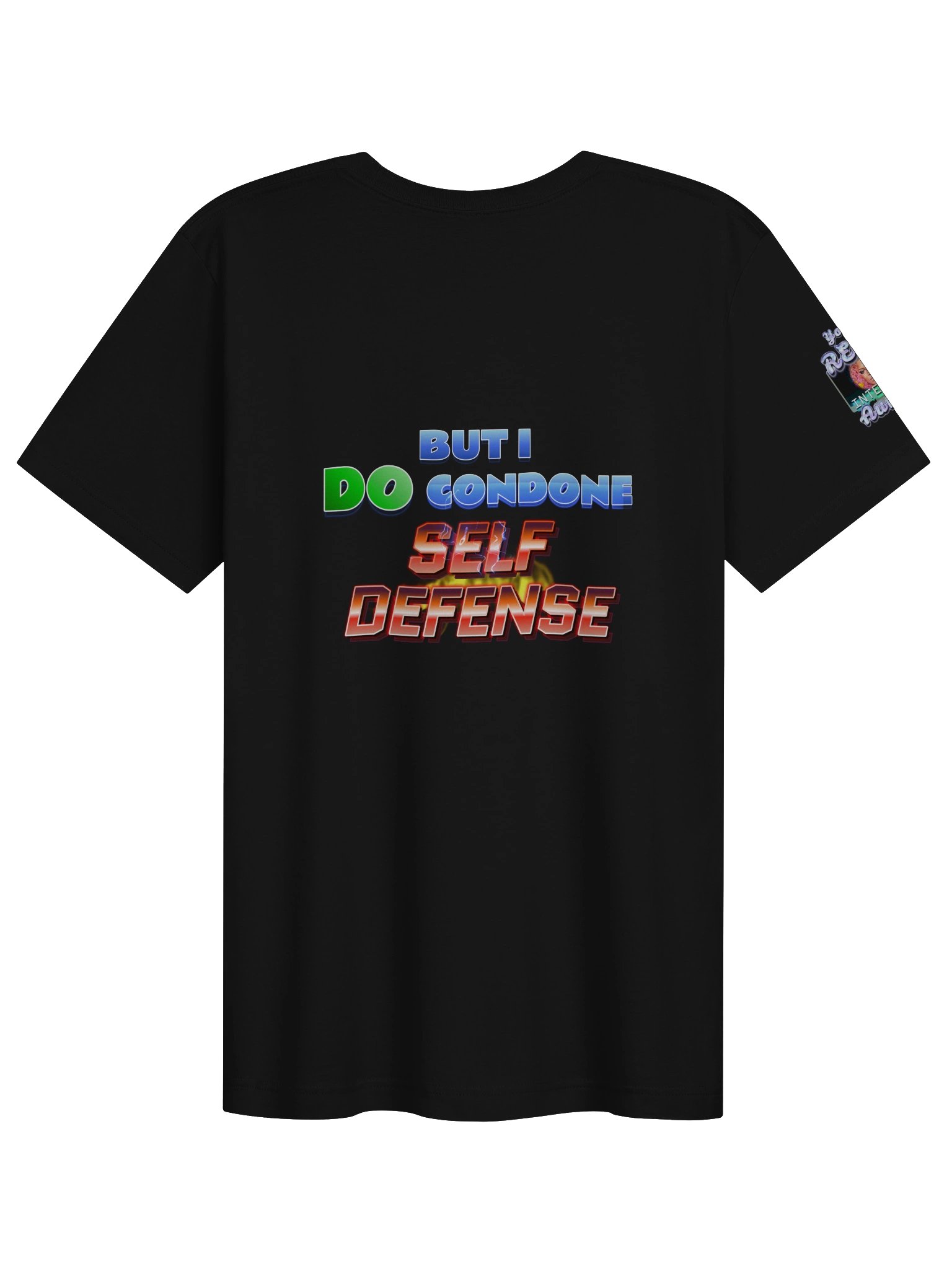 I Don’t Condone Violence Tee (Female) product image (16)
