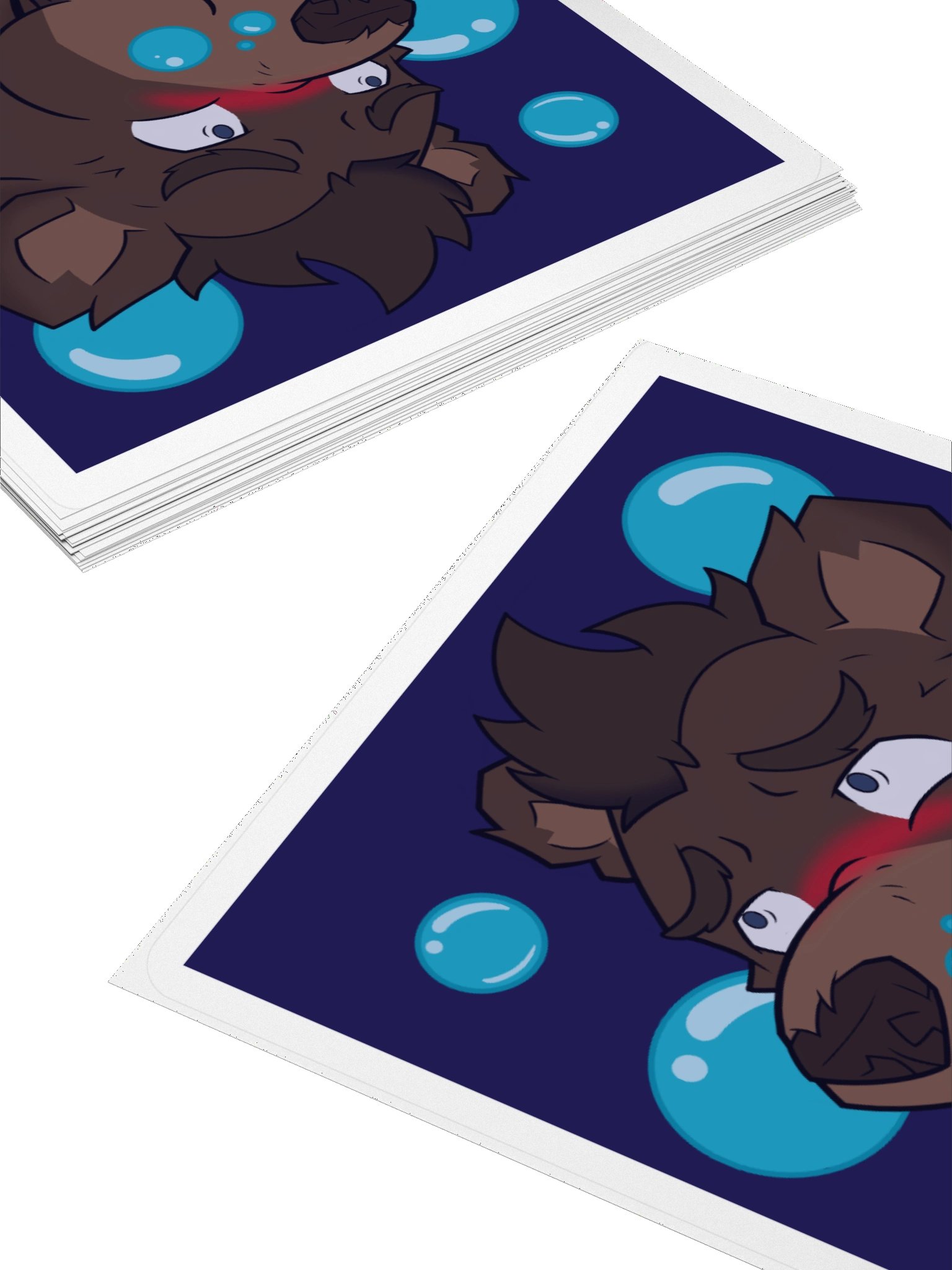 Ursonis Emote Jumbo Sticker - "Blub" product image (4)