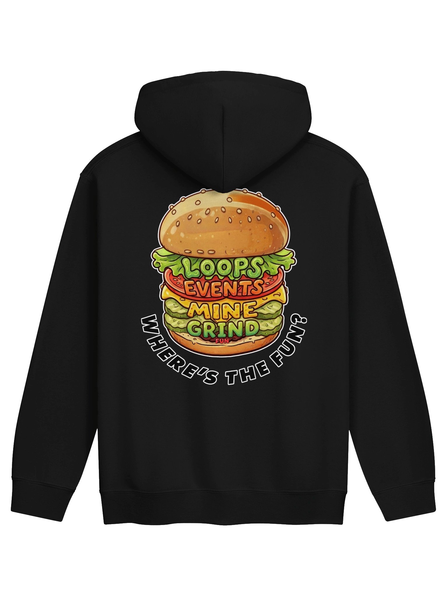 Where's the fun? - Double Sided Hoodie product image (13)
