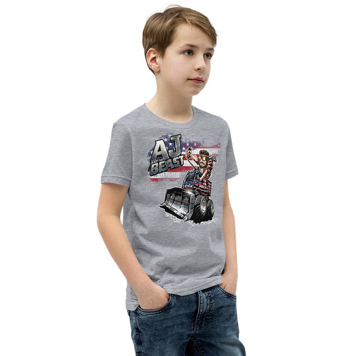 Bella+Canvas Youth Short Sleeve T-Shirt : AJ and the BEAST USA product image (52)