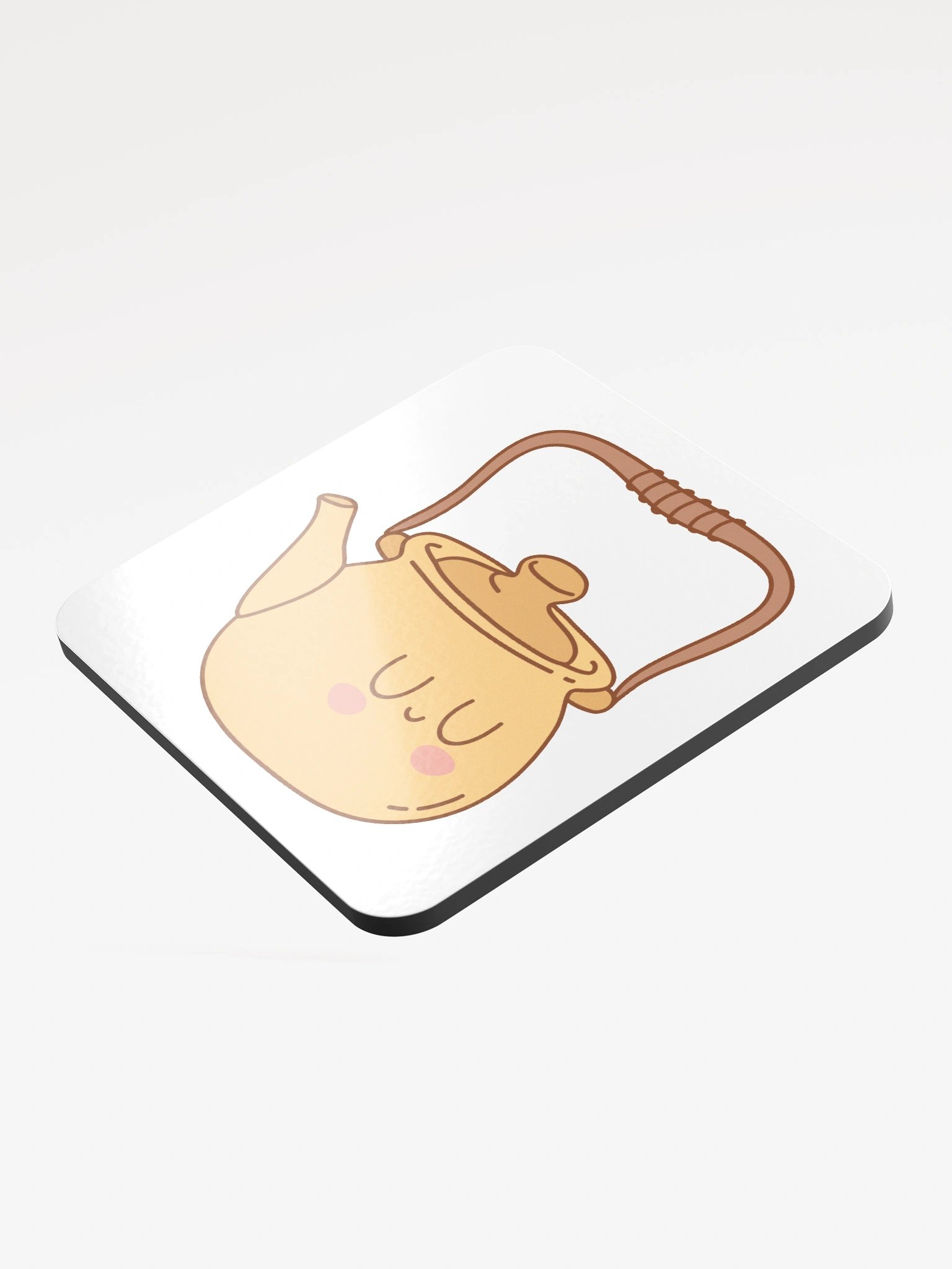 Sunshine Character Coasters Set | Retro 70s Whimsical Drink Accessories product image (3)