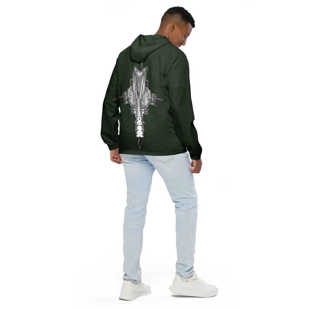 Green Foss double tug Sketch tug Windbreaker product image (6)