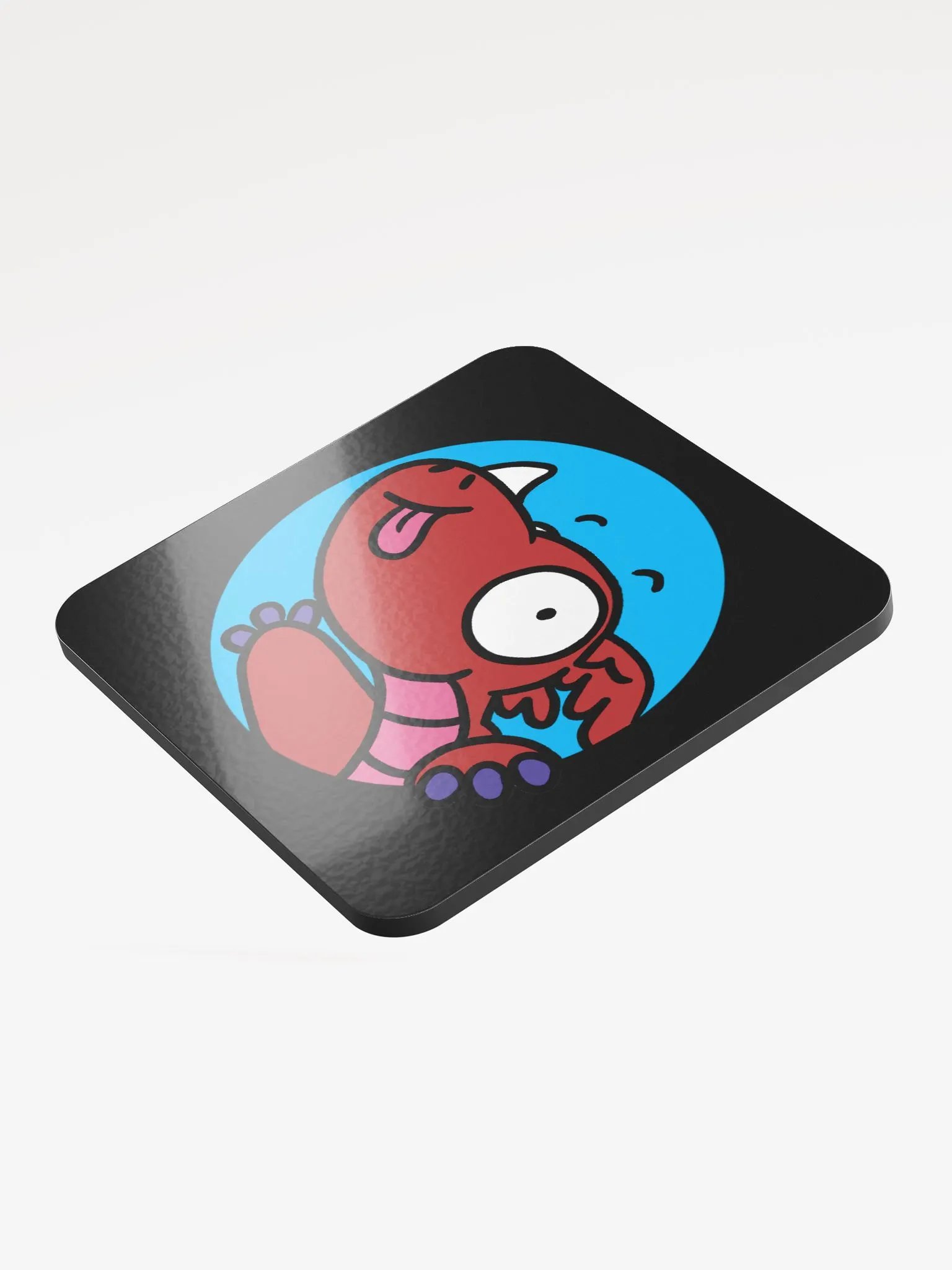 Waving Draco Glossed Cork Coaster product image (3)