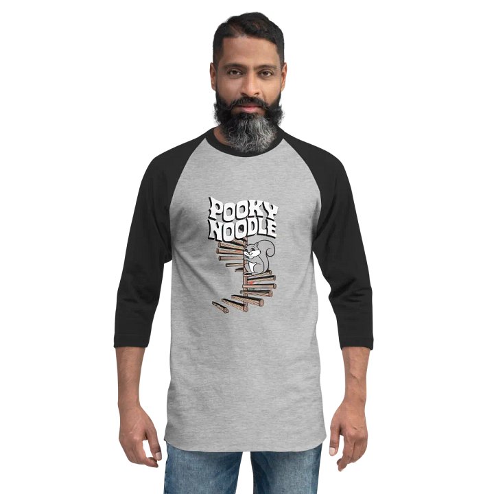 POOKY NOODLE ¾ Sleeve Raglan Tee product image (2)