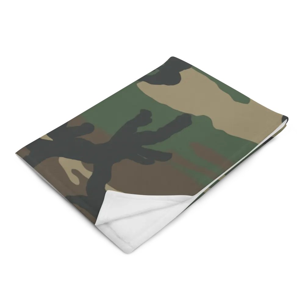 "CIF" Camouflage Comfort Throw Blanket product image (2)