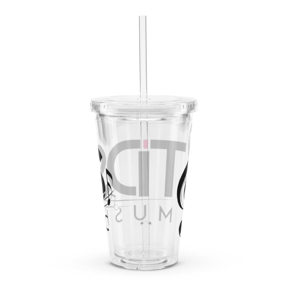 TDS Music 16oz Double Wall Insulated Tumbler - Clear, Music Themed Design product image (4)