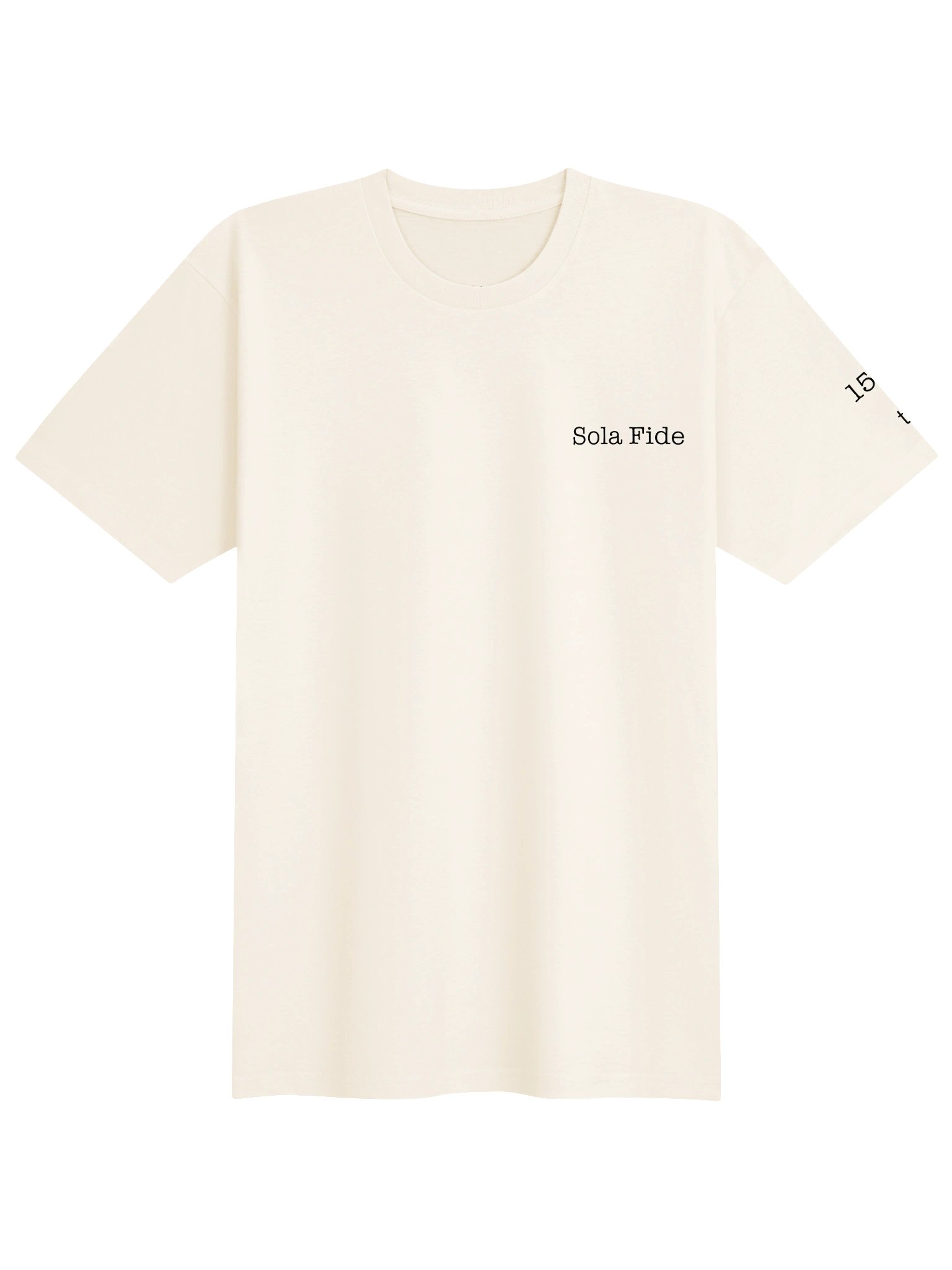 T-Shirt Sola Fide - Black product image (6)