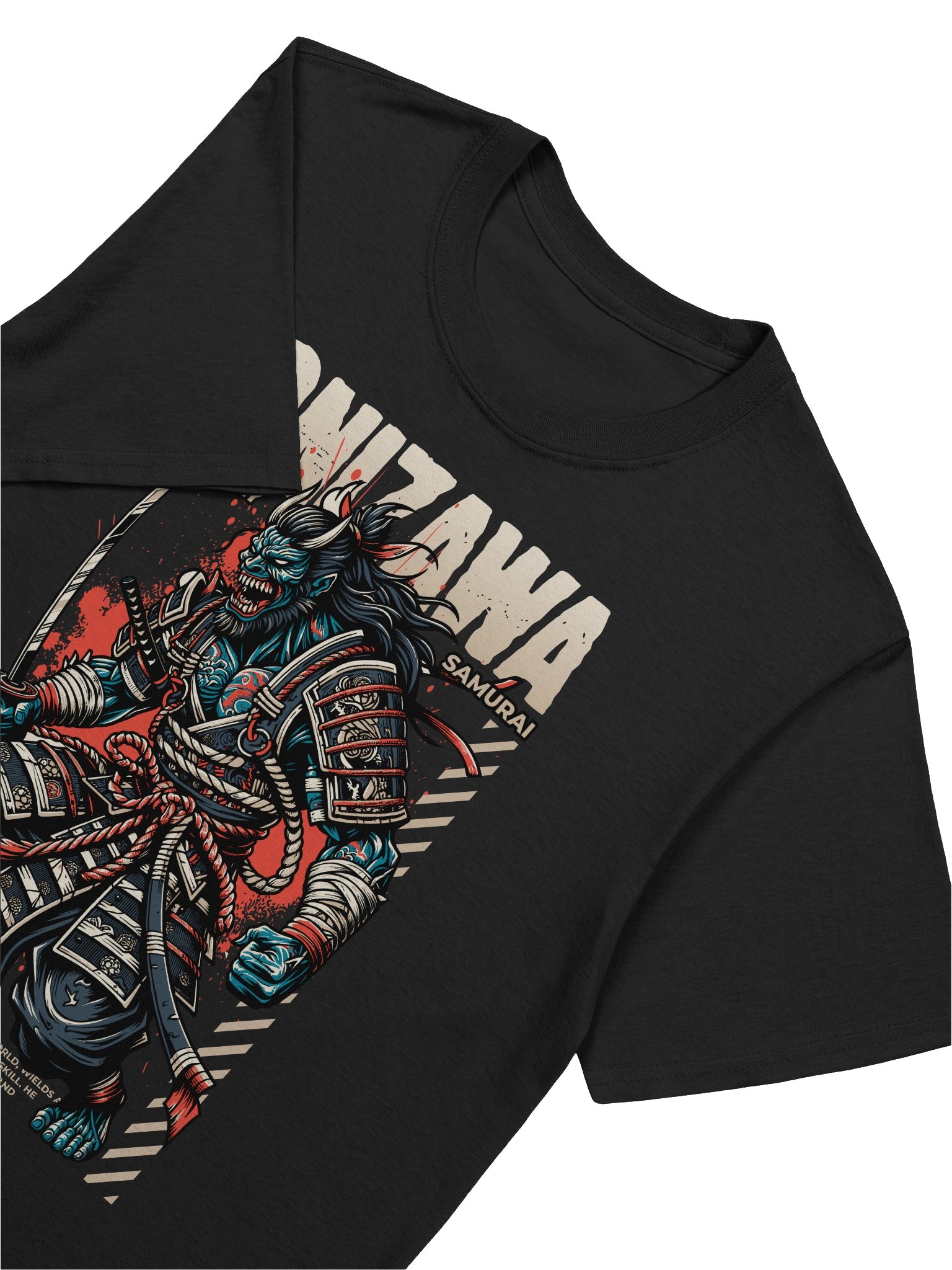 Onizawara Deadly Oni Samurai T-Shirt - Gildan Softstyle product image (5)