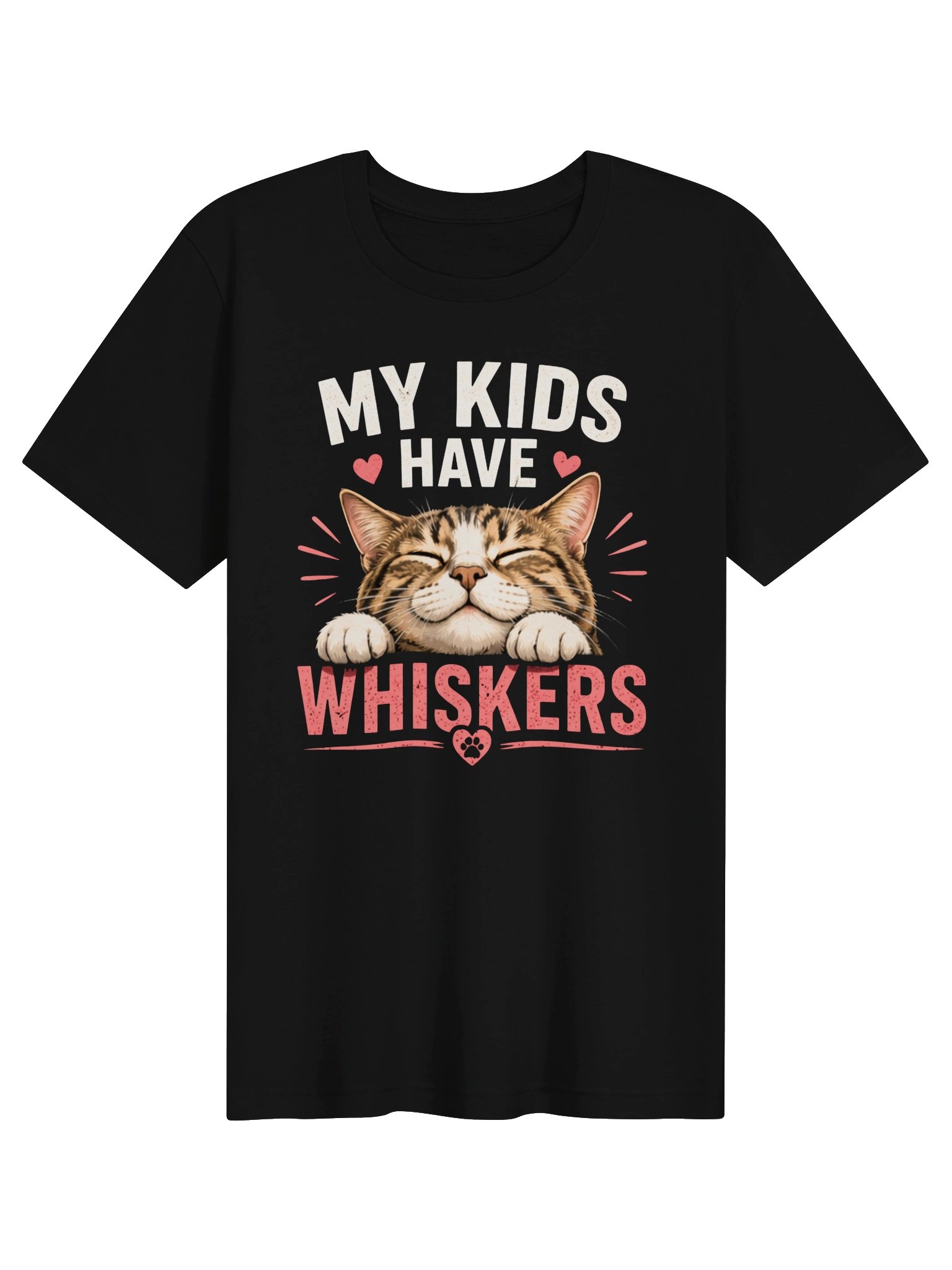 My Kids Have Whiskers Cat T-Shirt product image (25)