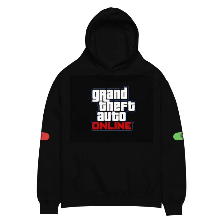 GTA Online Theme Rockstar Premium Hoodie product image (2)