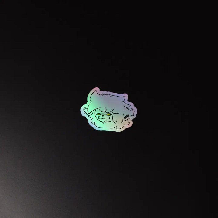 Sus Face Holo Sticker product image (4)
