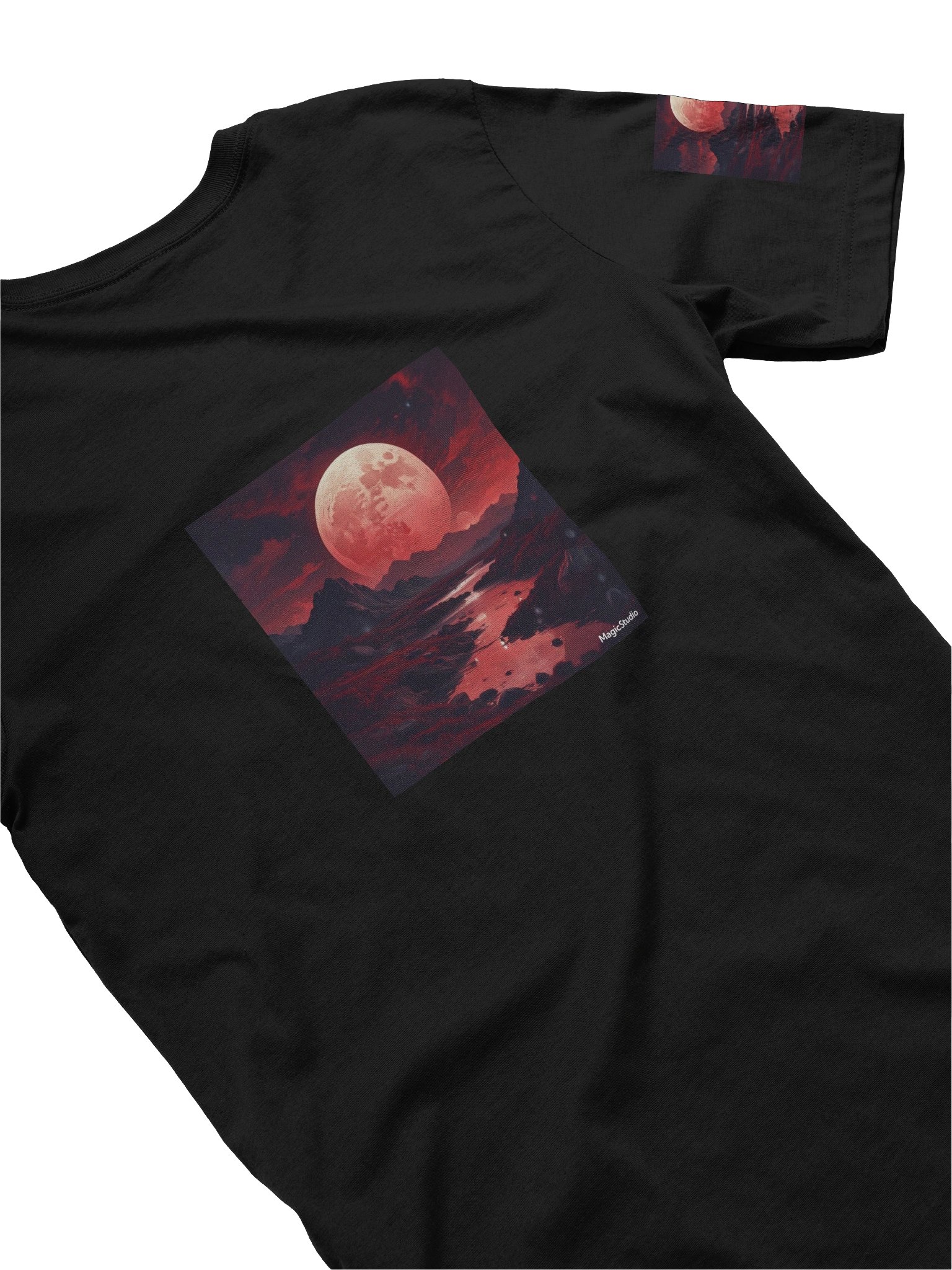 Crimson Moonlight T-Shirt product image (4)