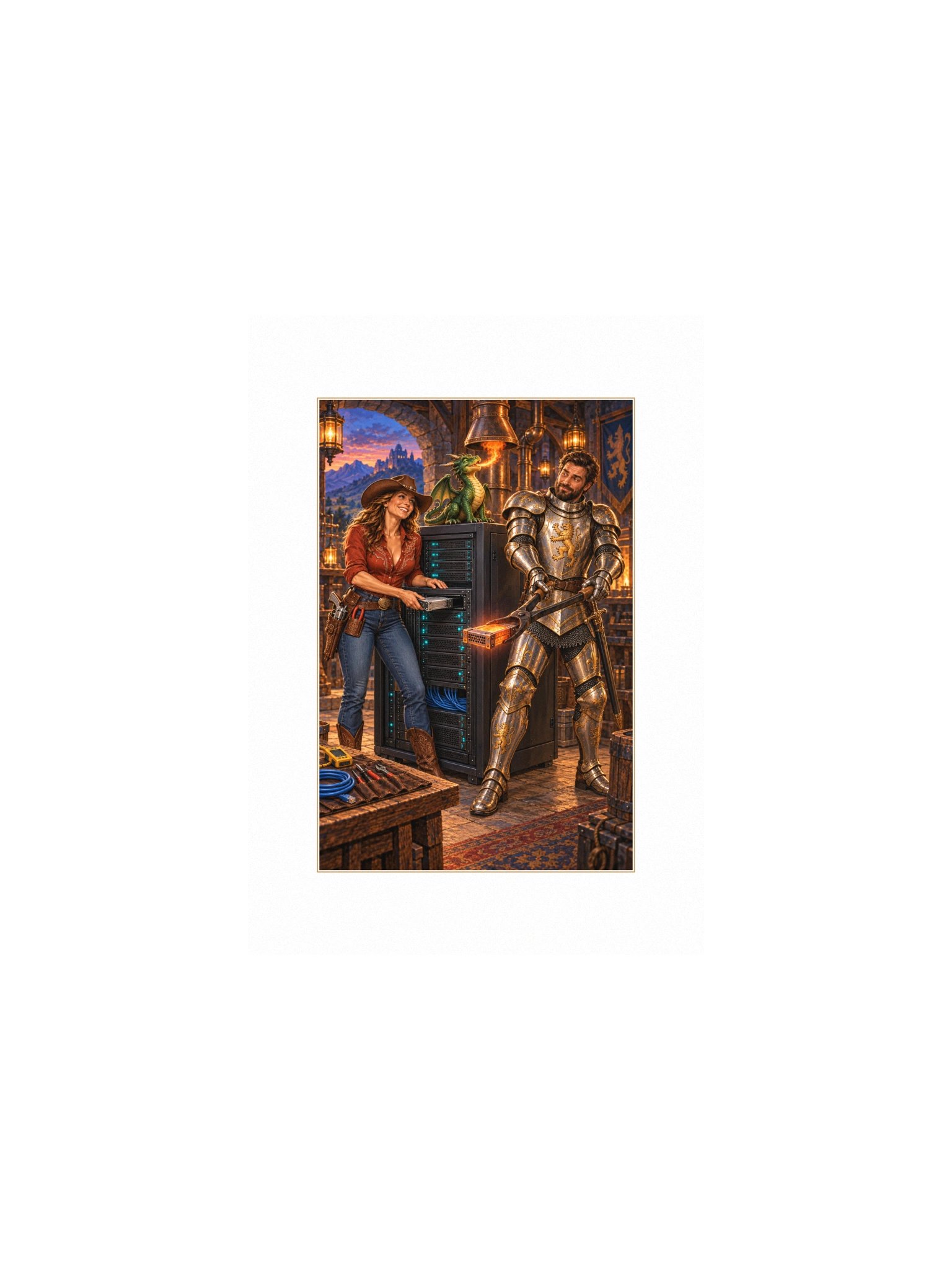 Hot Swap Small Art Print product image (1)