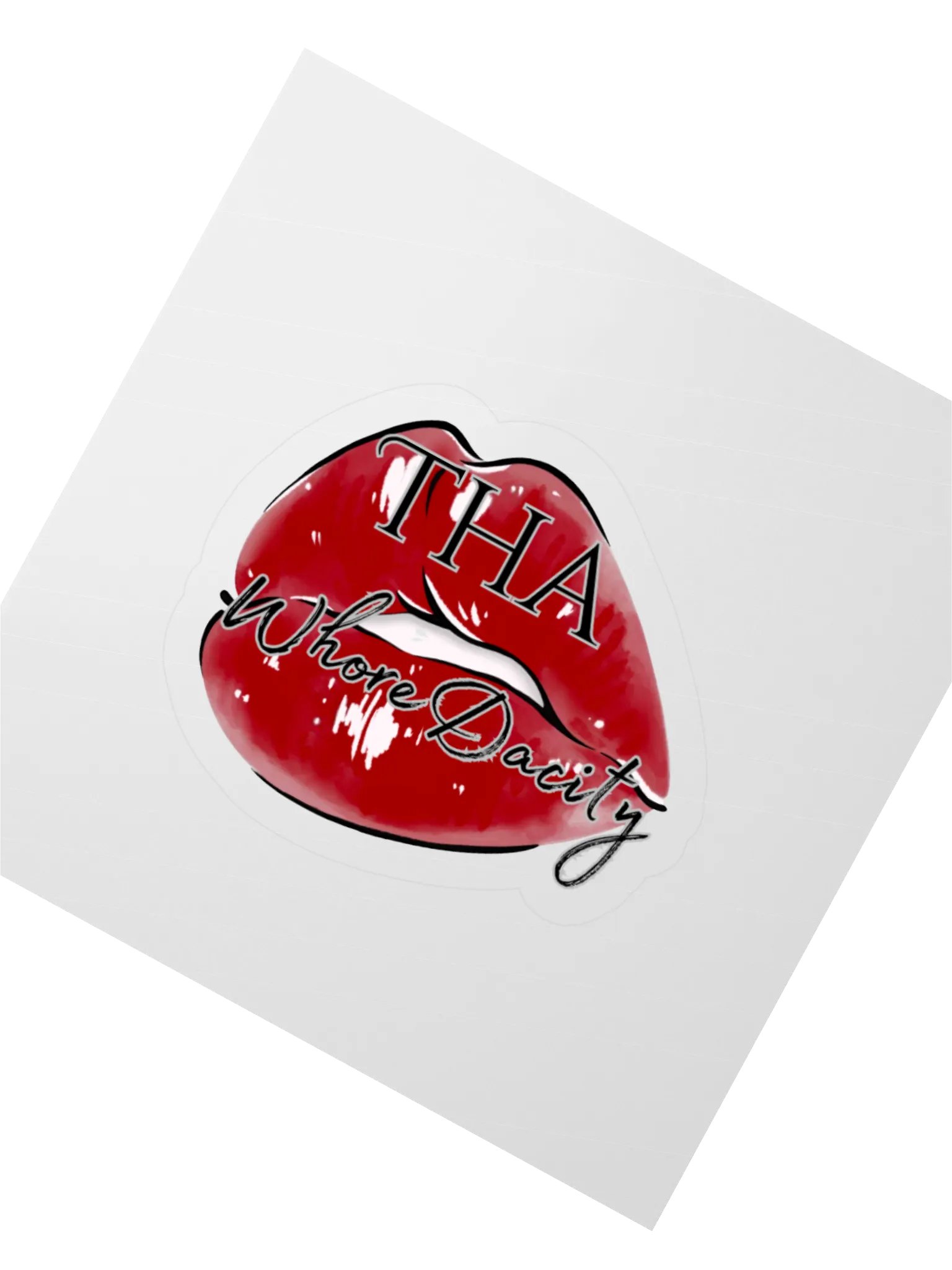 Whore-Dacity Stickers product image (5)
