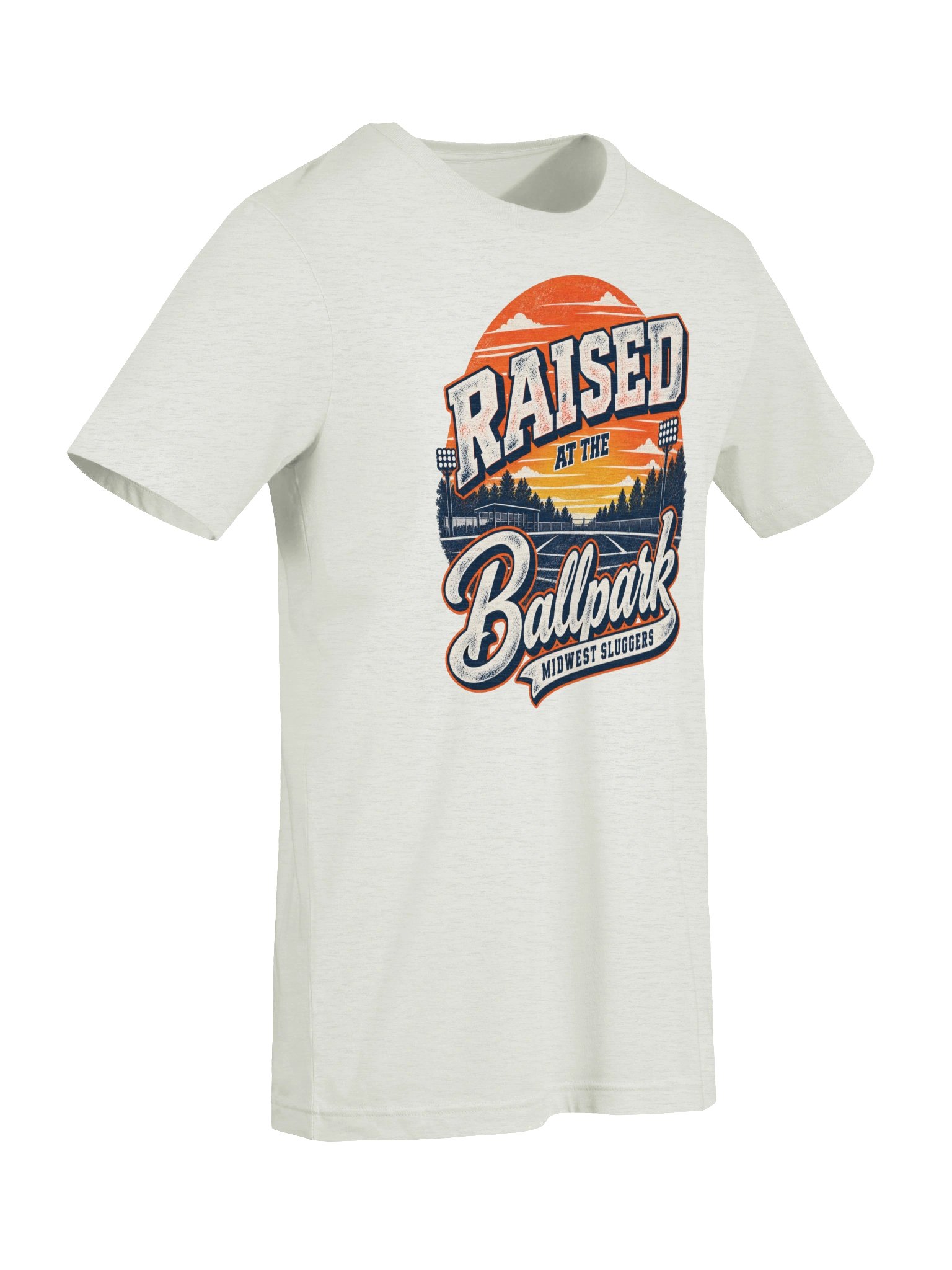 Raised At The Ballpark Unisex Supersoft Tee product image (36)