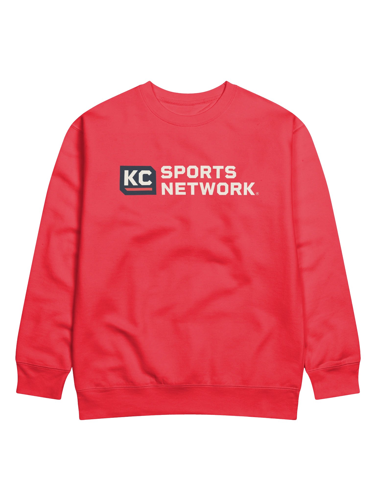 KC Sports Network Wordmark Crewneck (White) product image (1)