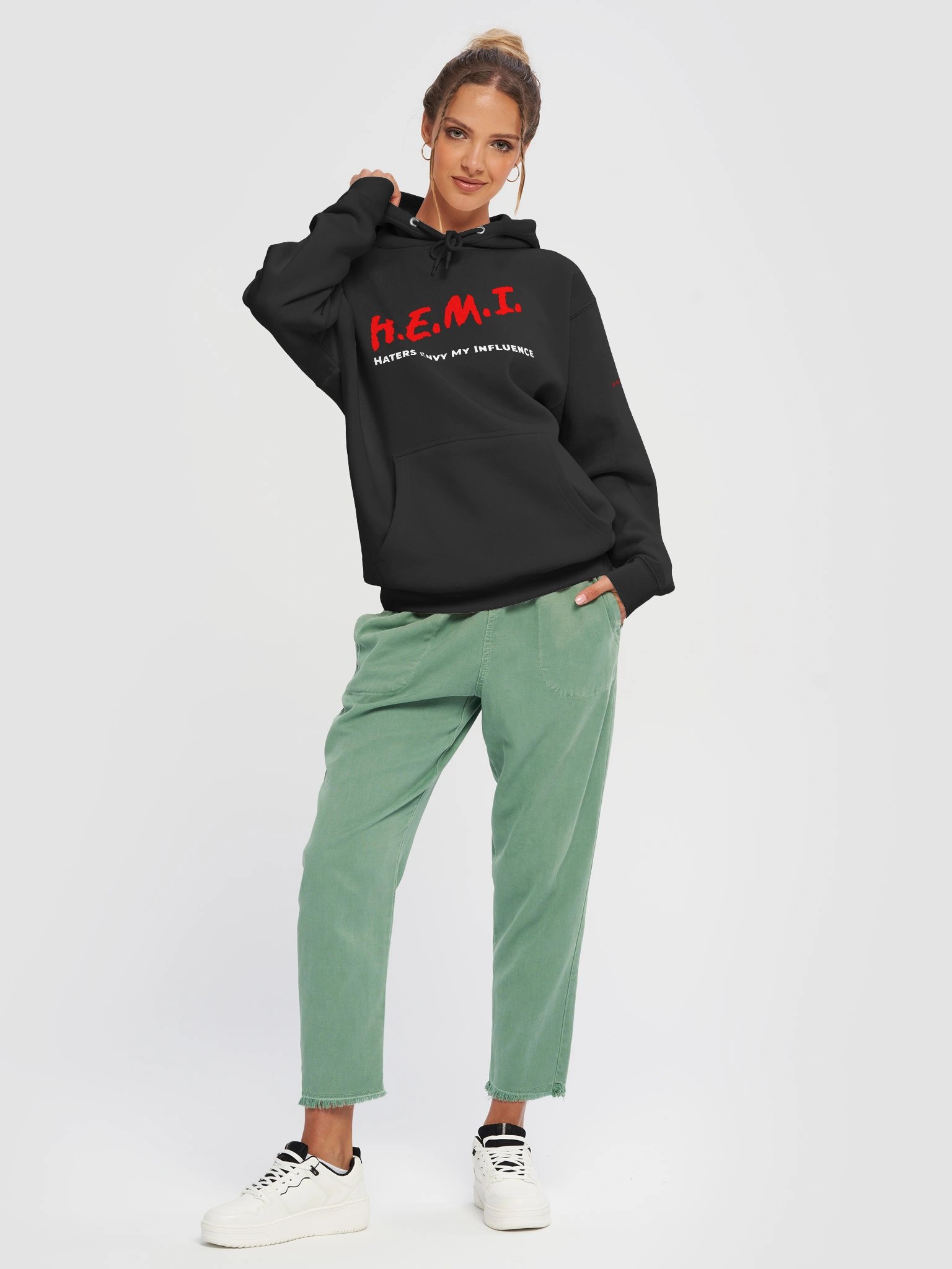 H.E.M.I. Bold Red Hoodie product image (5)