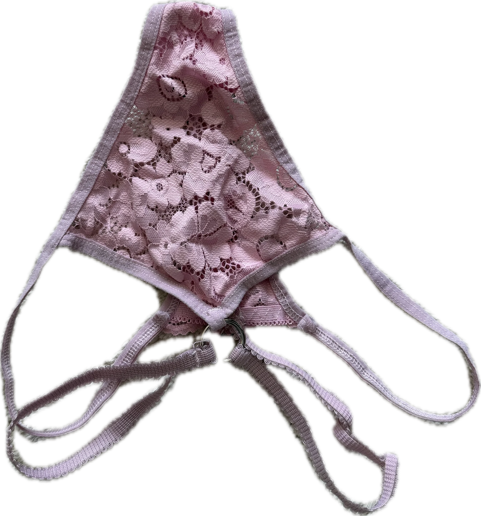 My pink lace floral panties product image (1)