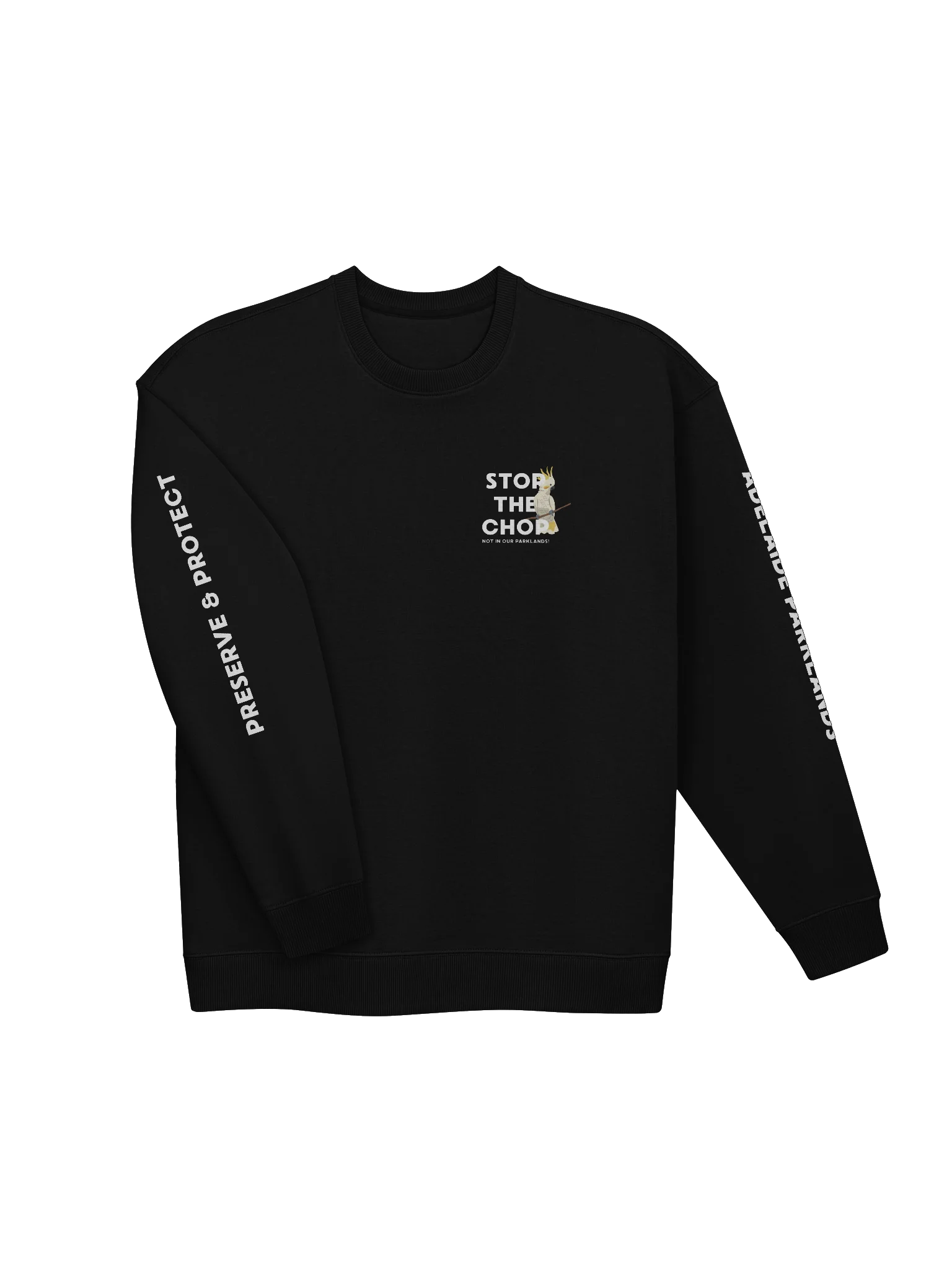 STOP THE CHOP | SC Cockatoo | Unisex | Premium Organic Oversized Sweatshirt product image (3)