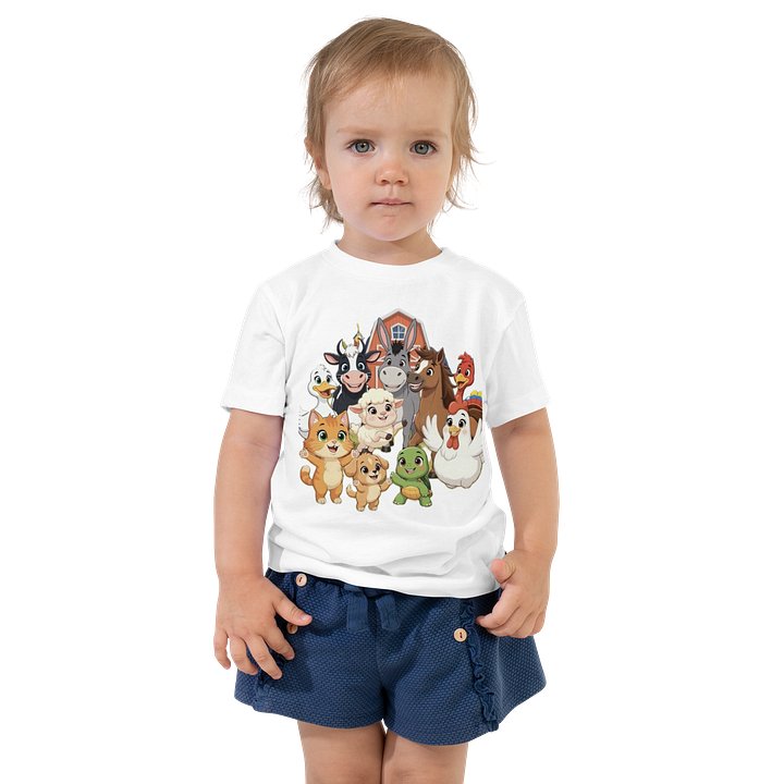 Popular Farm Animals Kids T-shirt product image (1)