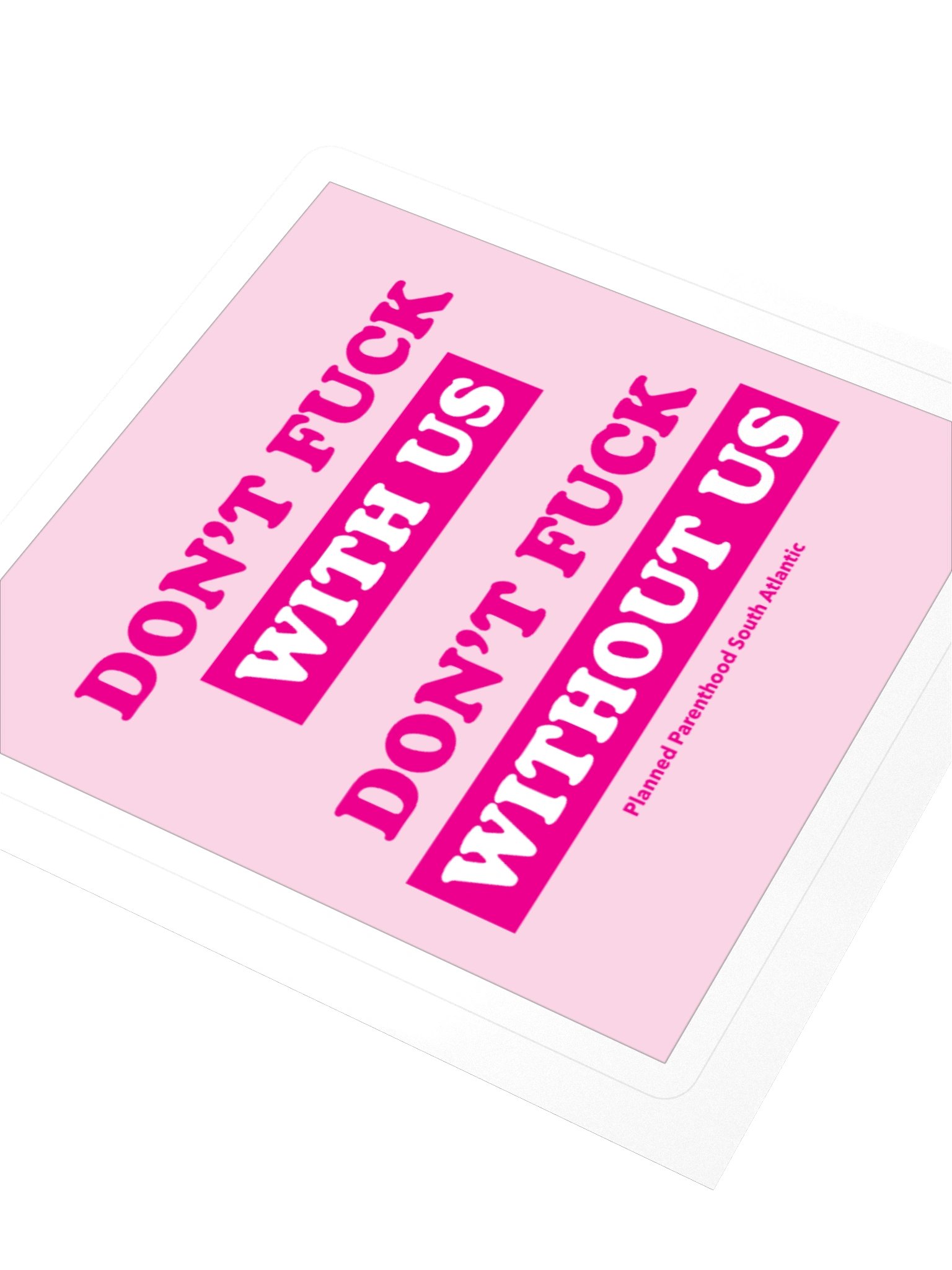 Don't Fuck With Us Sticker product image (3)