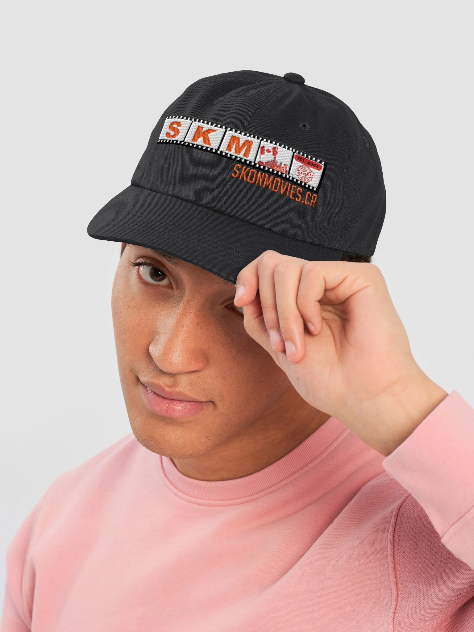 SK on Movies Canadian Film Strip Classic Dad Hat product image (5)