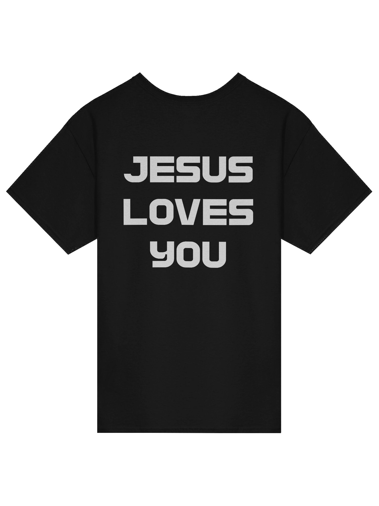 YHWH Heavyweight Tee - Bold Faith "Jesus Loves You"" product image (4)