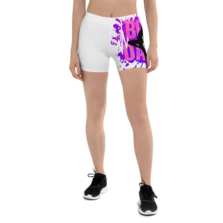 Born to Dance Her Silhouette Bold Print Shorts product image (1)