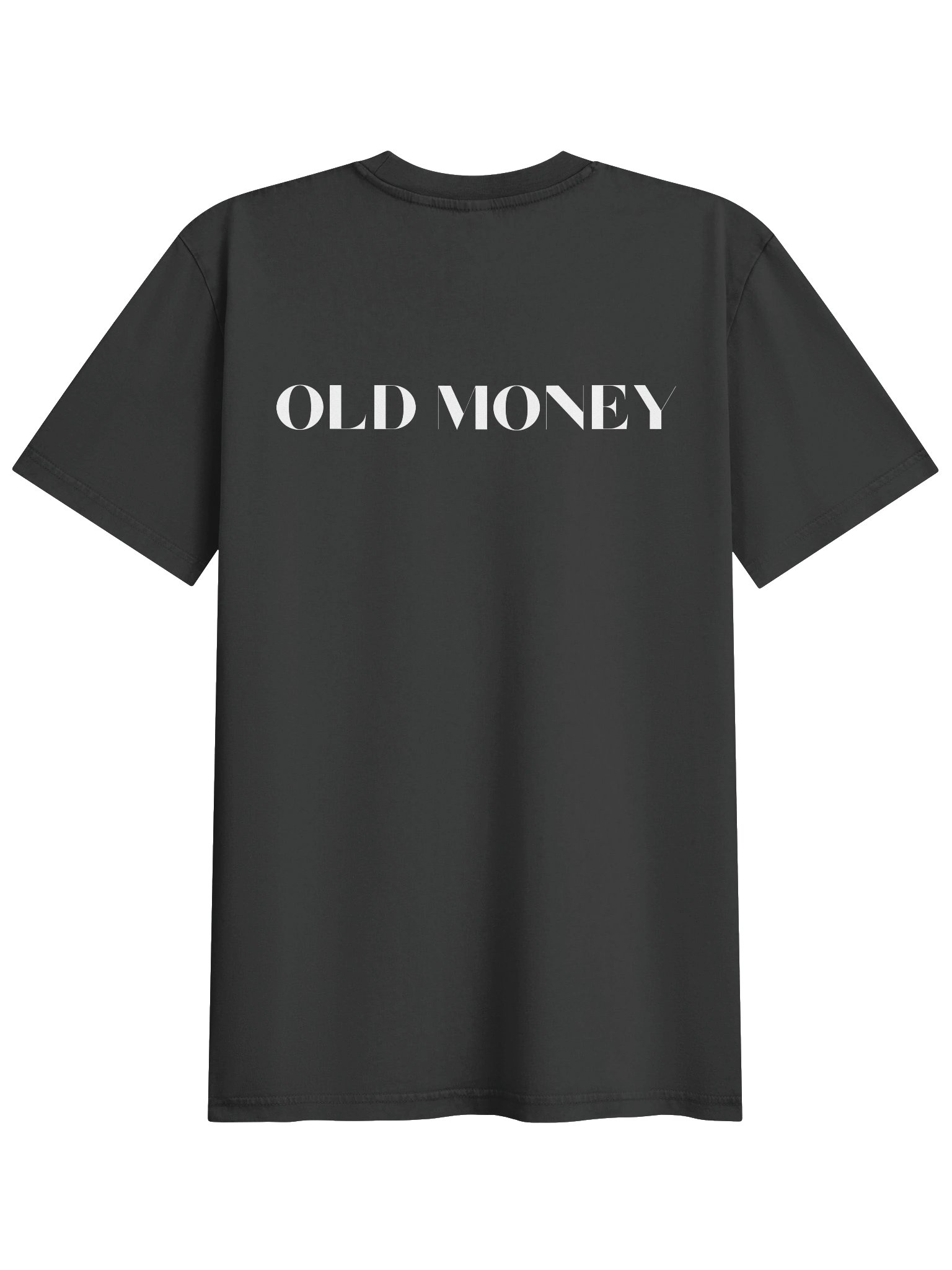 Old Money Tee — Serif Back Print, Heavyweight product image (4)