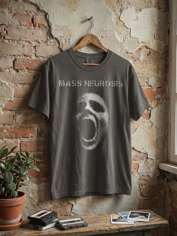 "Mass Neurosis" // Heavyweight Vintage Tee product image (1)